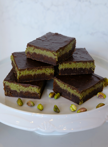 Le Brownie aux pistaches style chocolat Dubaï