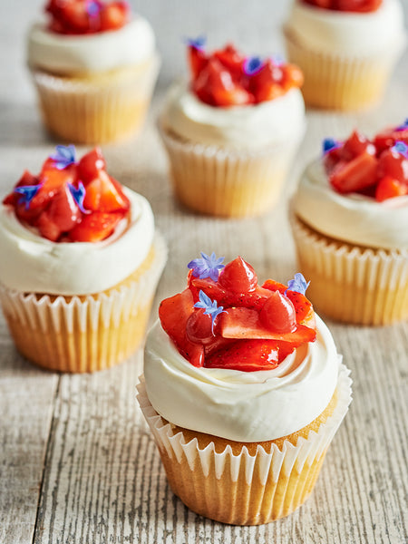 Cupcakes aux fraises 🍓