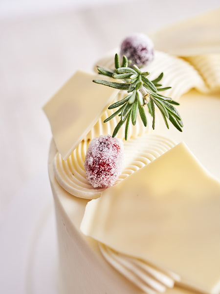 Gâteau Red Velvet à la canneberge et à la framboise