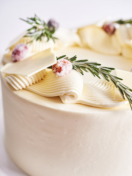 Gâteau Red Velvet à la canneberge et à la framboise
