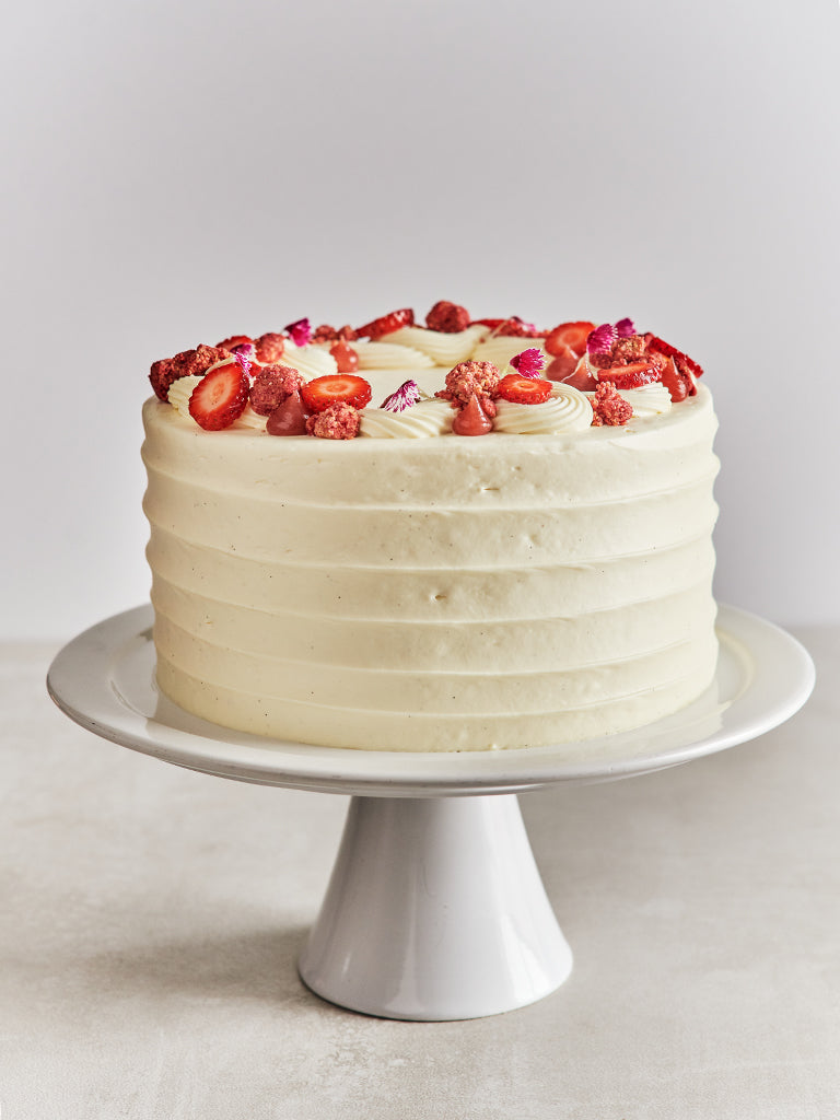 Gâteau aux fraises du Québec 🍓