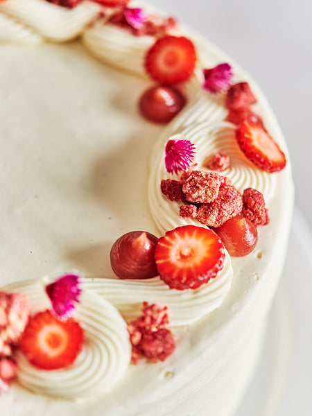 Gâteau aux fraises du Québec 🍓